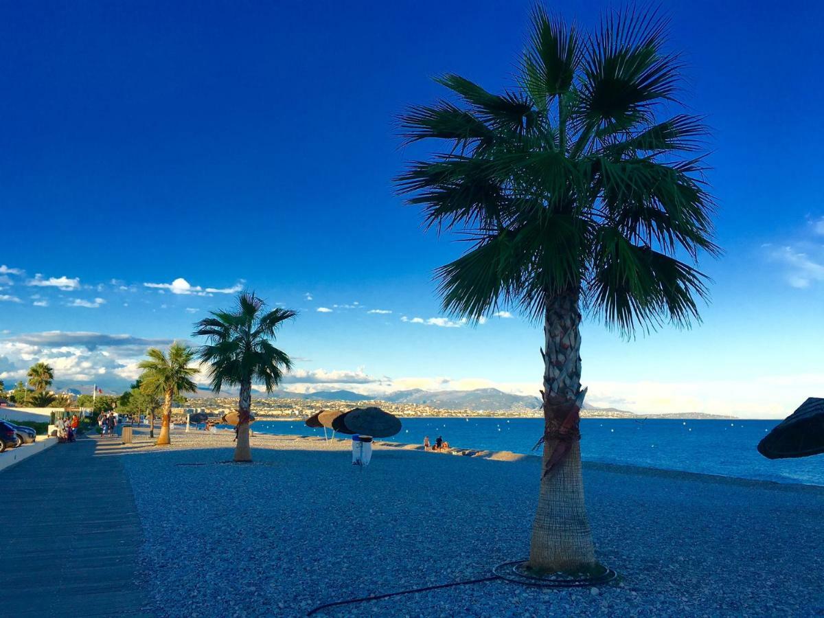 Front Beach Luxury Near Nice Airport Cagnes-sur-Mer Esterno foto