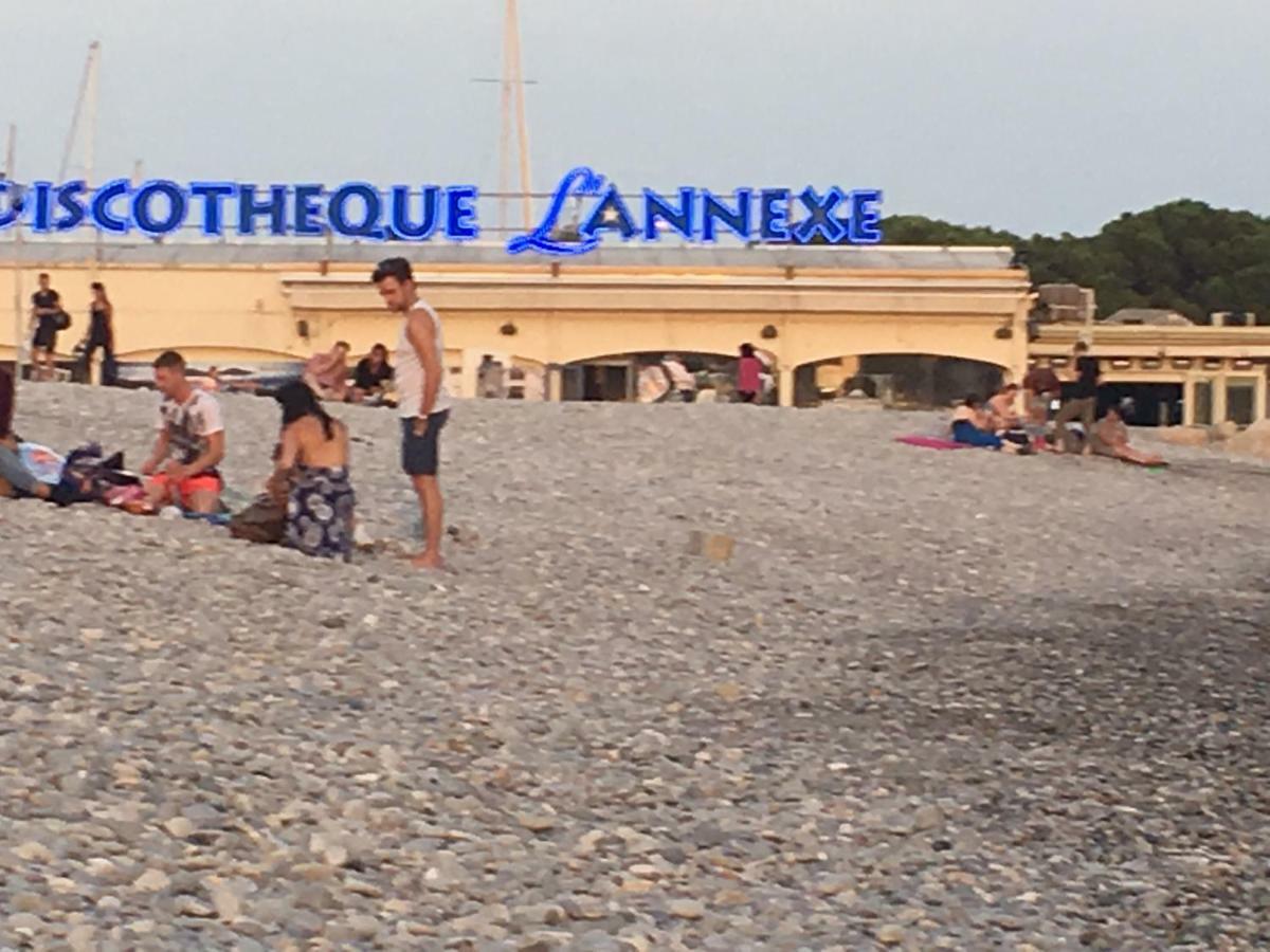 Front Beach Luxury Near Nice Airport Cagnes-sur-Mer Esterno foto