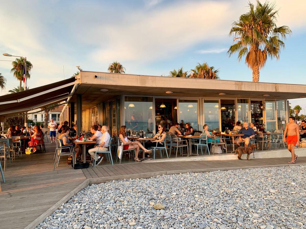 Front Beach Luxury Near Nice Airport Cagnes-sur-Mer Esterno foto